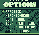 College Slam screenshot 4 for GameBoy